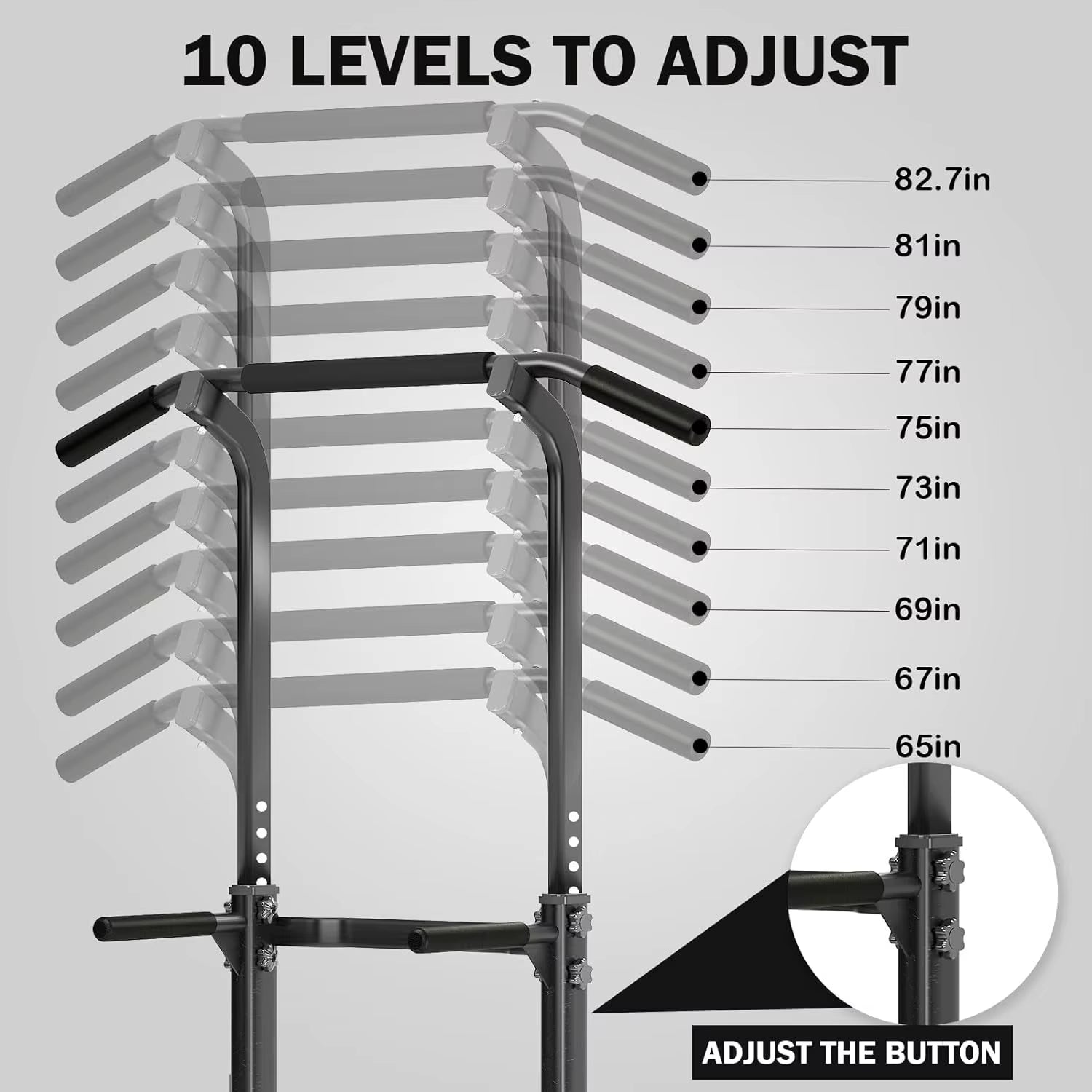 Hip dip workout machine 